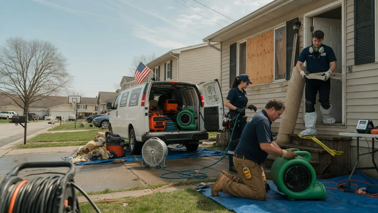Water Damage Restoration in Brockway, MT near me